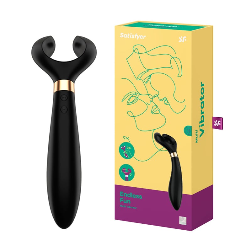 Вібратор для пар Satisfyer Endless Fun чорний, 1 шт
